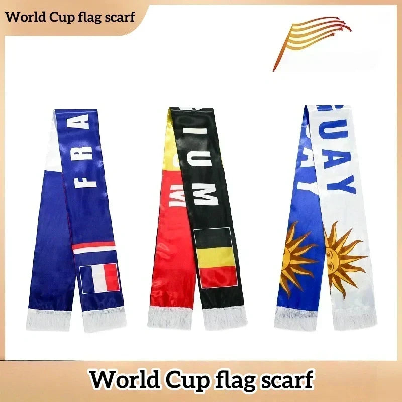 World Cup flag scarf